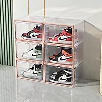 スニーカー　収納ケース　収納ボックス　収納コンテナ　7個セット Amazon｜スニーカーボックスクリア スニーカーボックス スニーカー